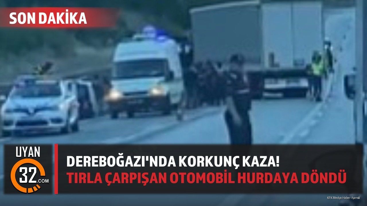 Antalya-Isparta Yolunda Ölümlü Trafik Kazası