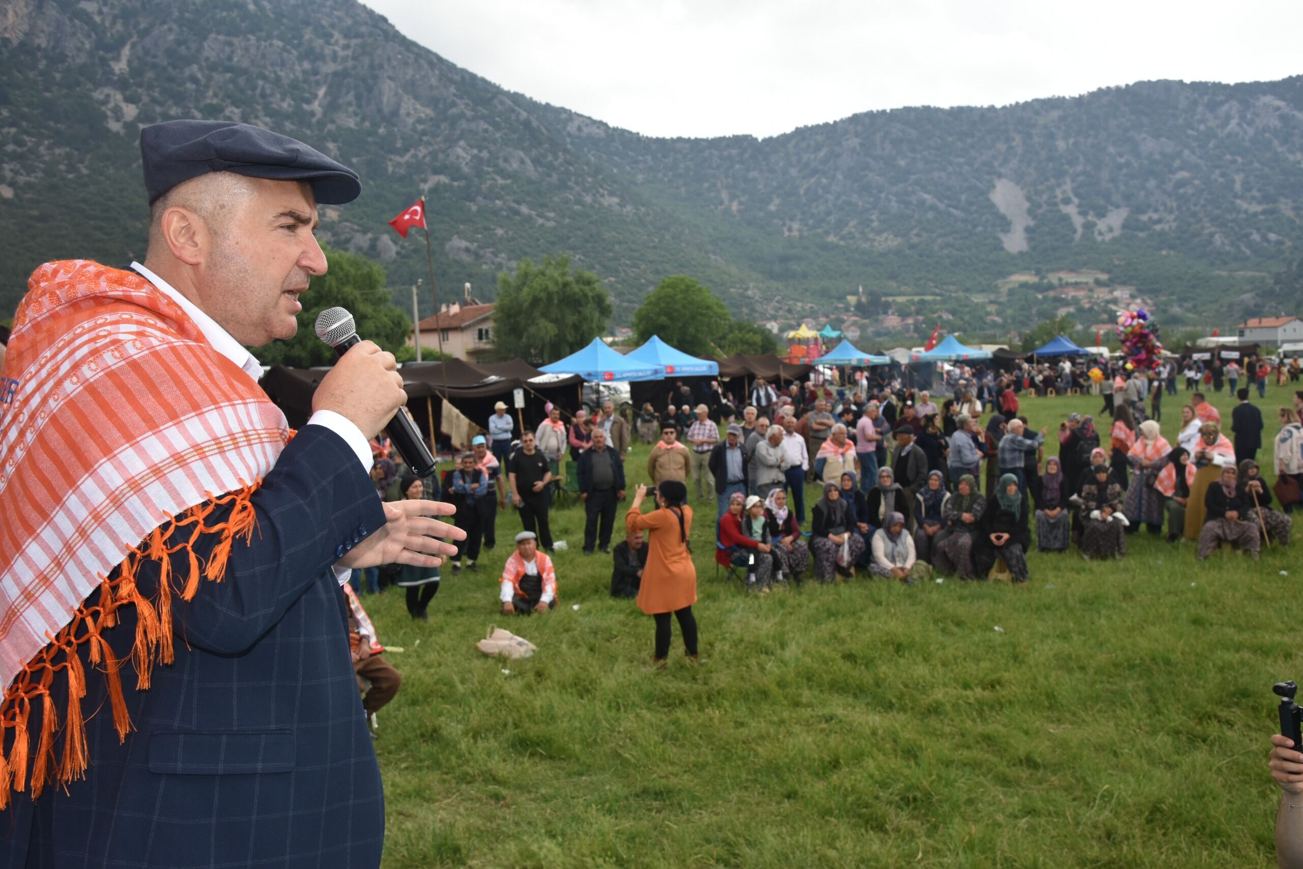 Başkan Özer, Serpil Köyü Yörük Şöleni'ne Katıldı (4)