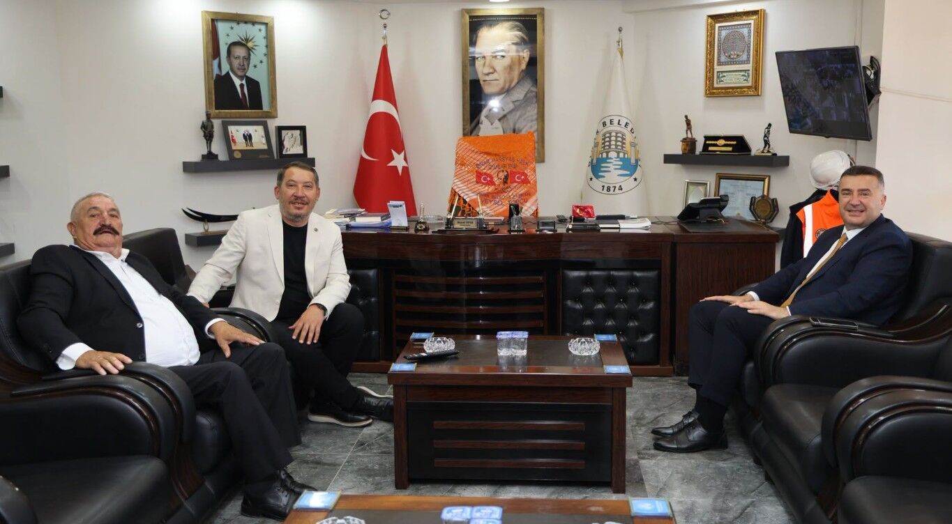 Başkan Özer’den Dinar Belediyesi’ne Ziyaret 1