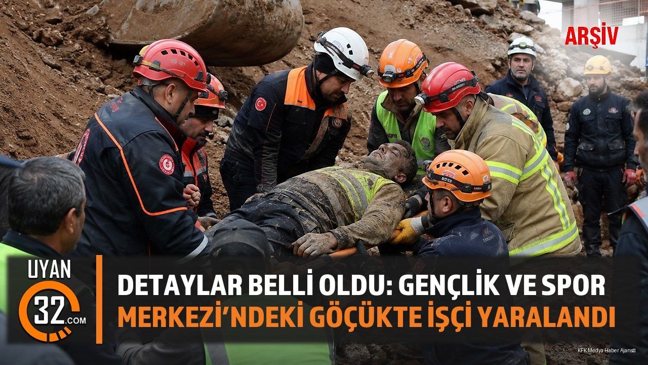 Detaylar Belli Oldu: Gençlik ve Spor Merkezi'ndeki Göçükte İşçi Yaralandı