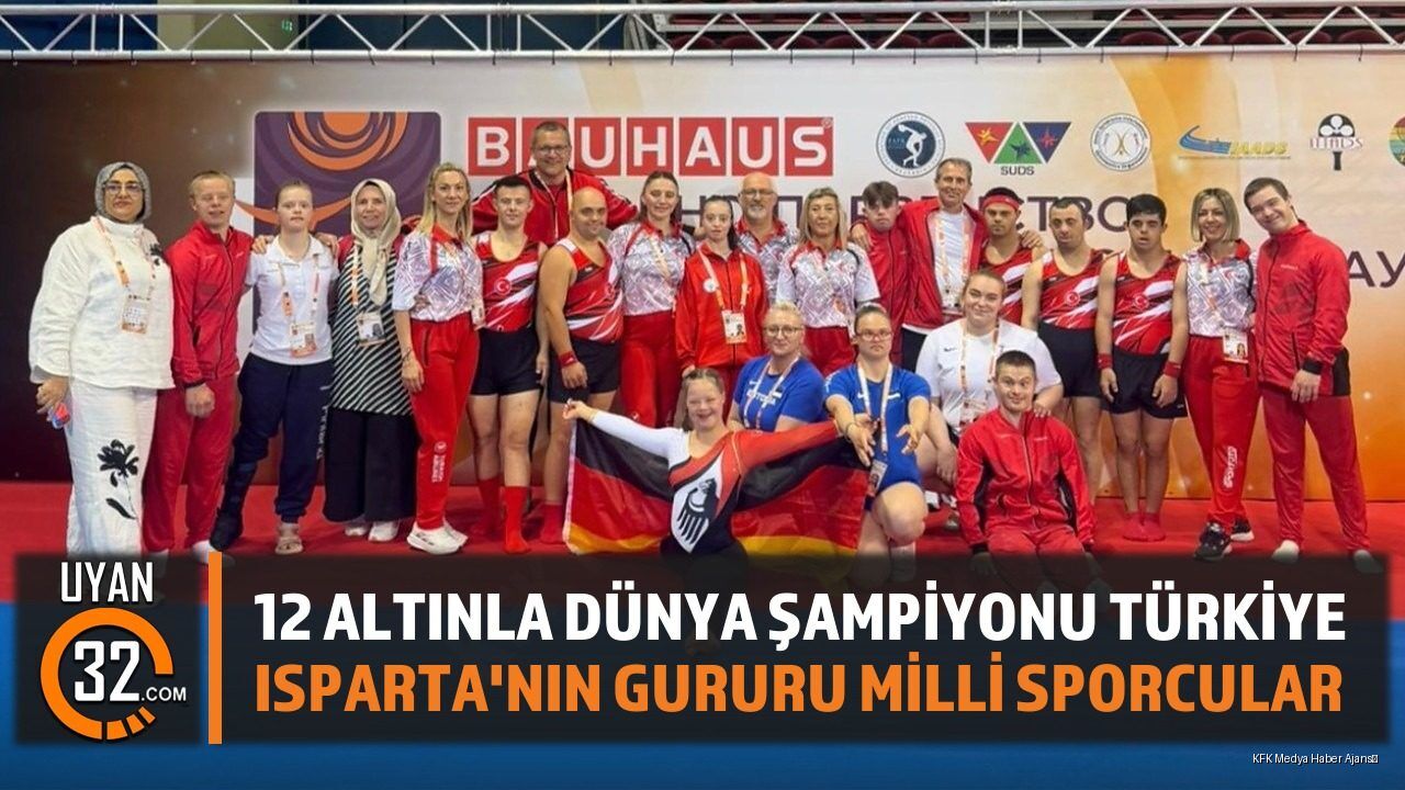Down Sendromlular Dünya Şampiyonası'nda 12 Altınla Tarihi Başarı