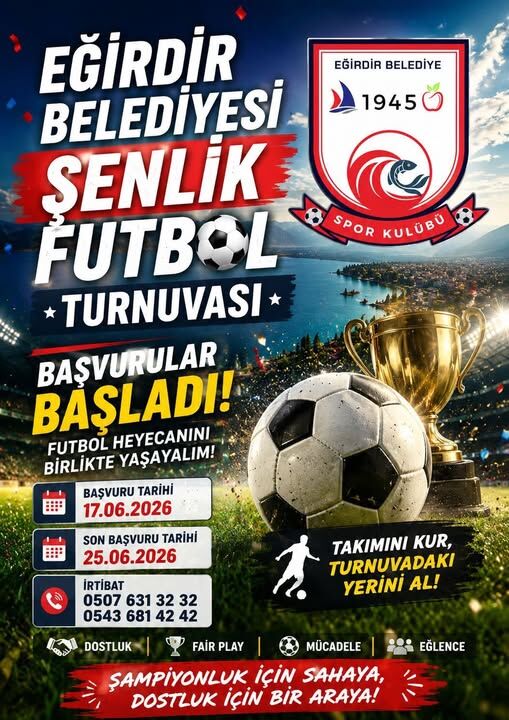 Eğirdir Belediyesi Futbol Turnuvası