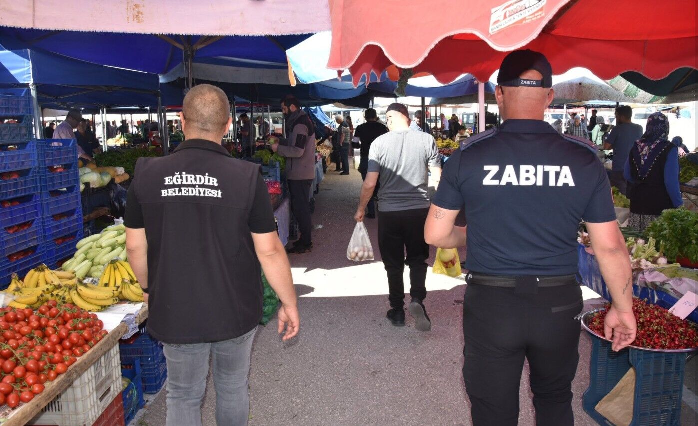 Eğirdir Belediyesi’nden Perşembe Pazarı’nda Sıkı Denetim 2