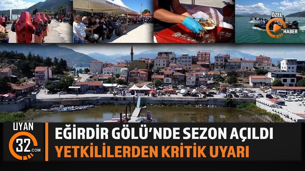Türkiye'nin Önemli İç Su Kaynaklarından Eğirdir Gölü'nde Av Sezonu Başladı