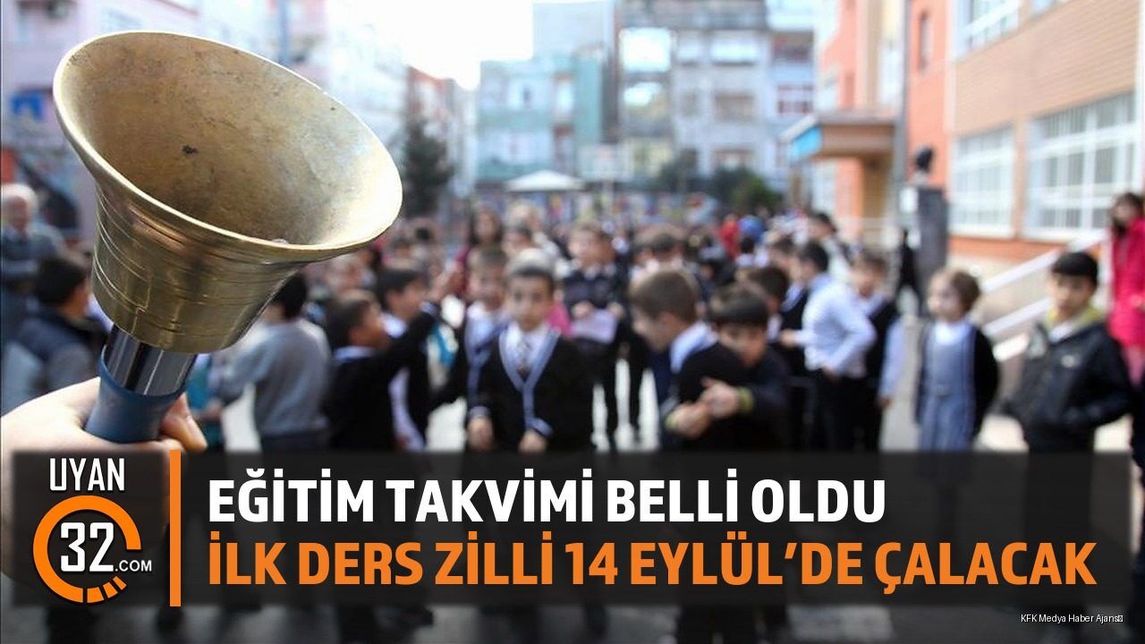 Eğitim Takvimi Belli Oldu İlk Ders Zilli 14 Eylül'de Çalacak