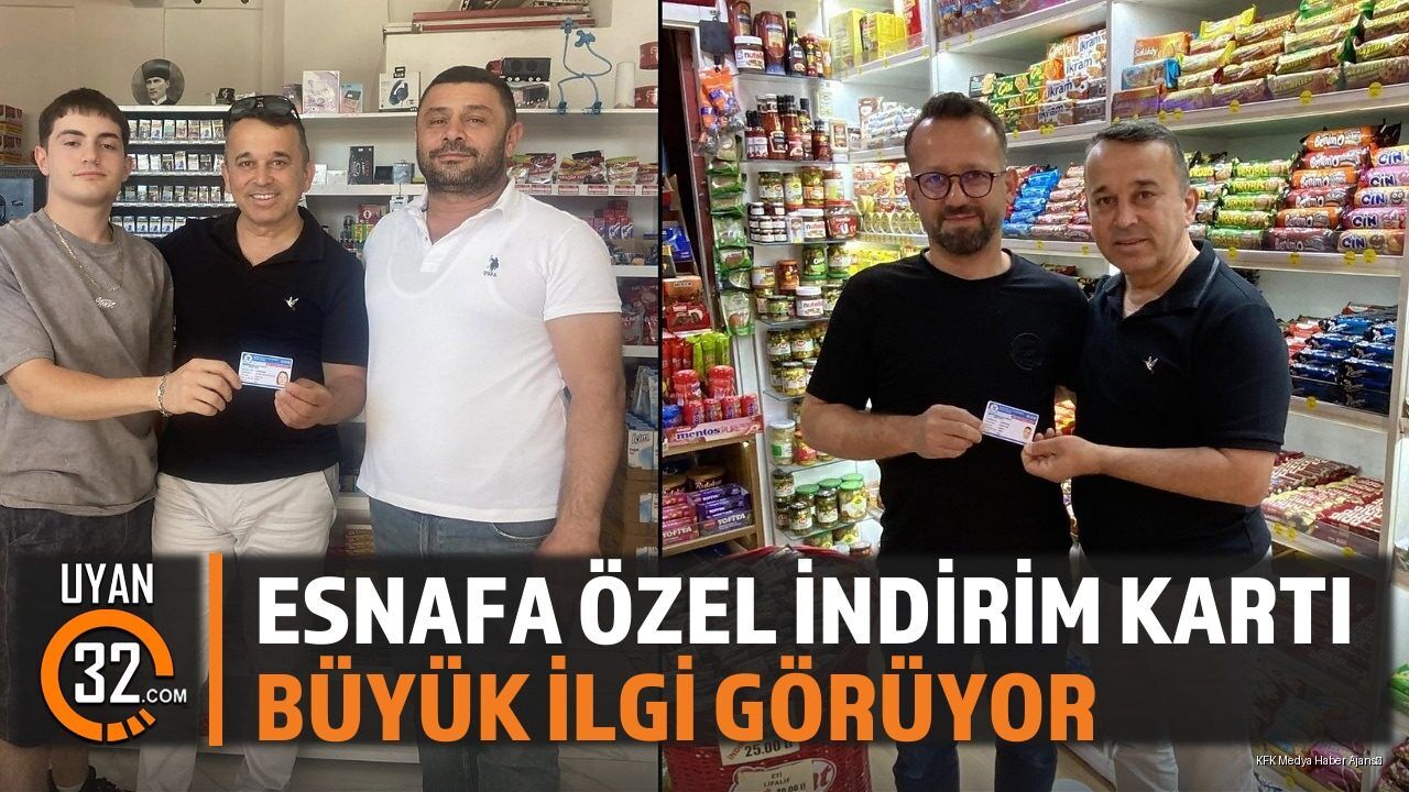 Esnafa Özel İndirim Kartı Uygulaması Sürüyor