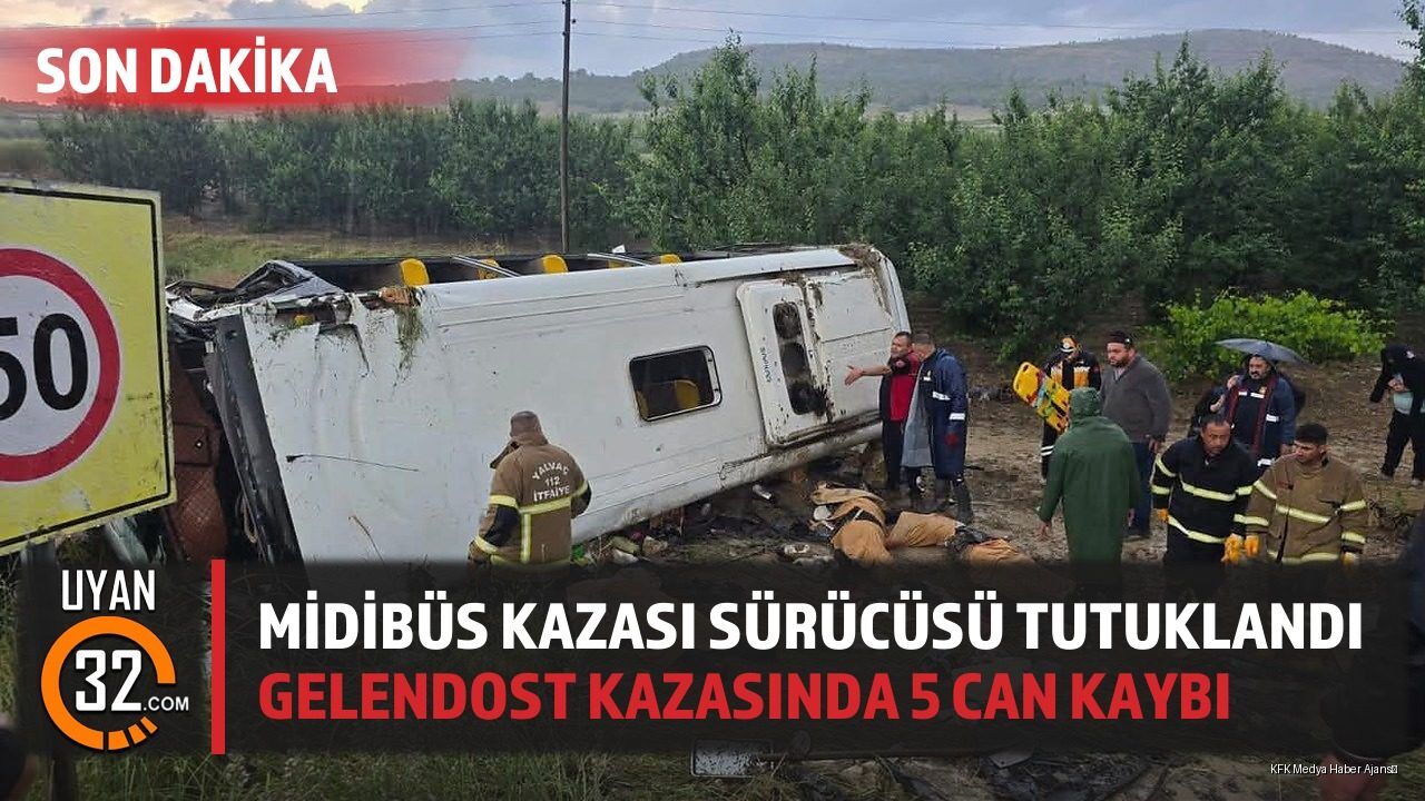 Gelendost'taki Feci Kazada Sürücü Tutuklandı