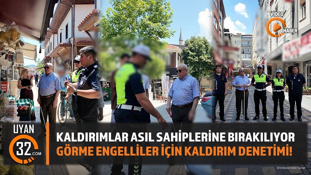 Görme Engelliler İçin Sahada Farkındalık Denetimi