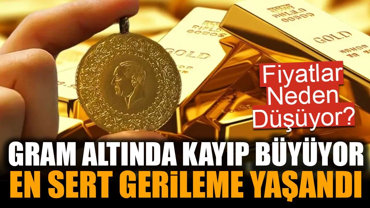 Gram Altında Düşüş Hız Kesmeden Devam Ediyor!