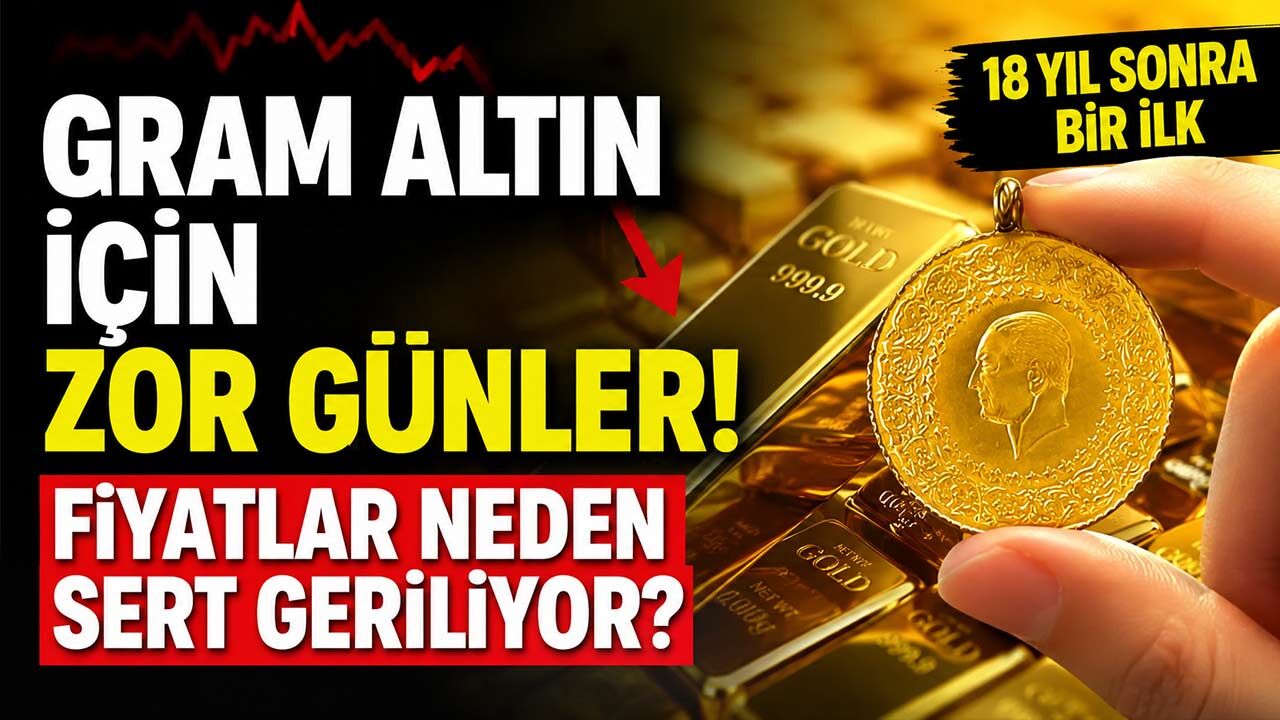 Gram Altın Can Çekişiyor! 18 Yıl Sonra Bir İlk Yaşanıyor