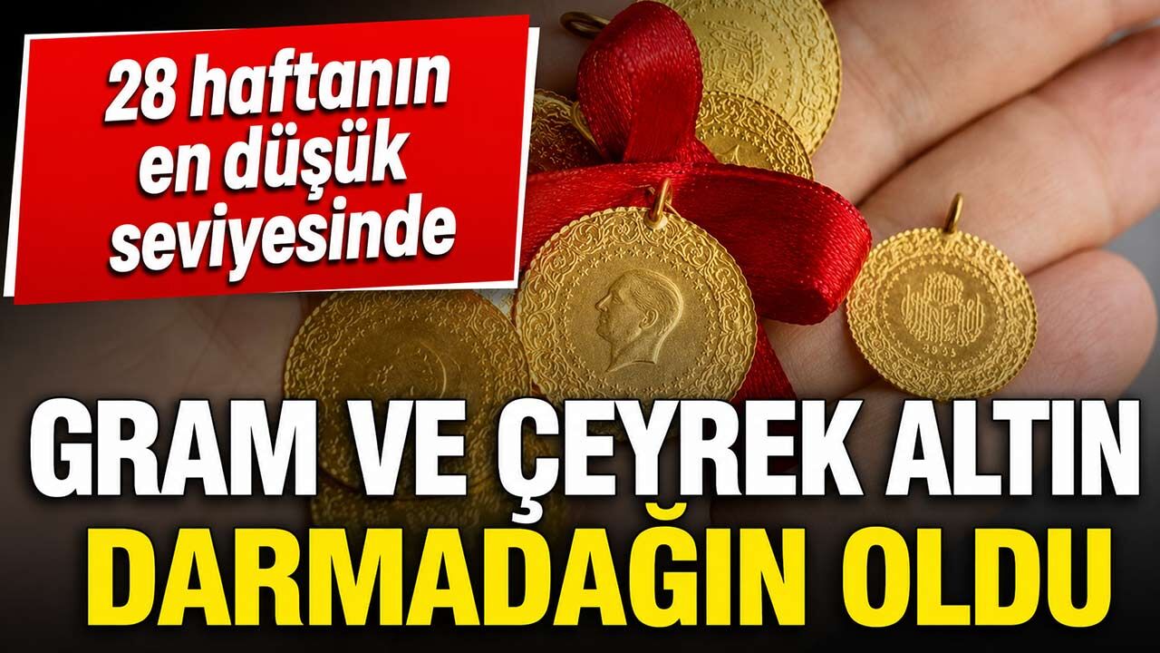 Gram Altın 28 Haftanın En Düşük Seviyesinde! Piyasada Neler Oluyor?