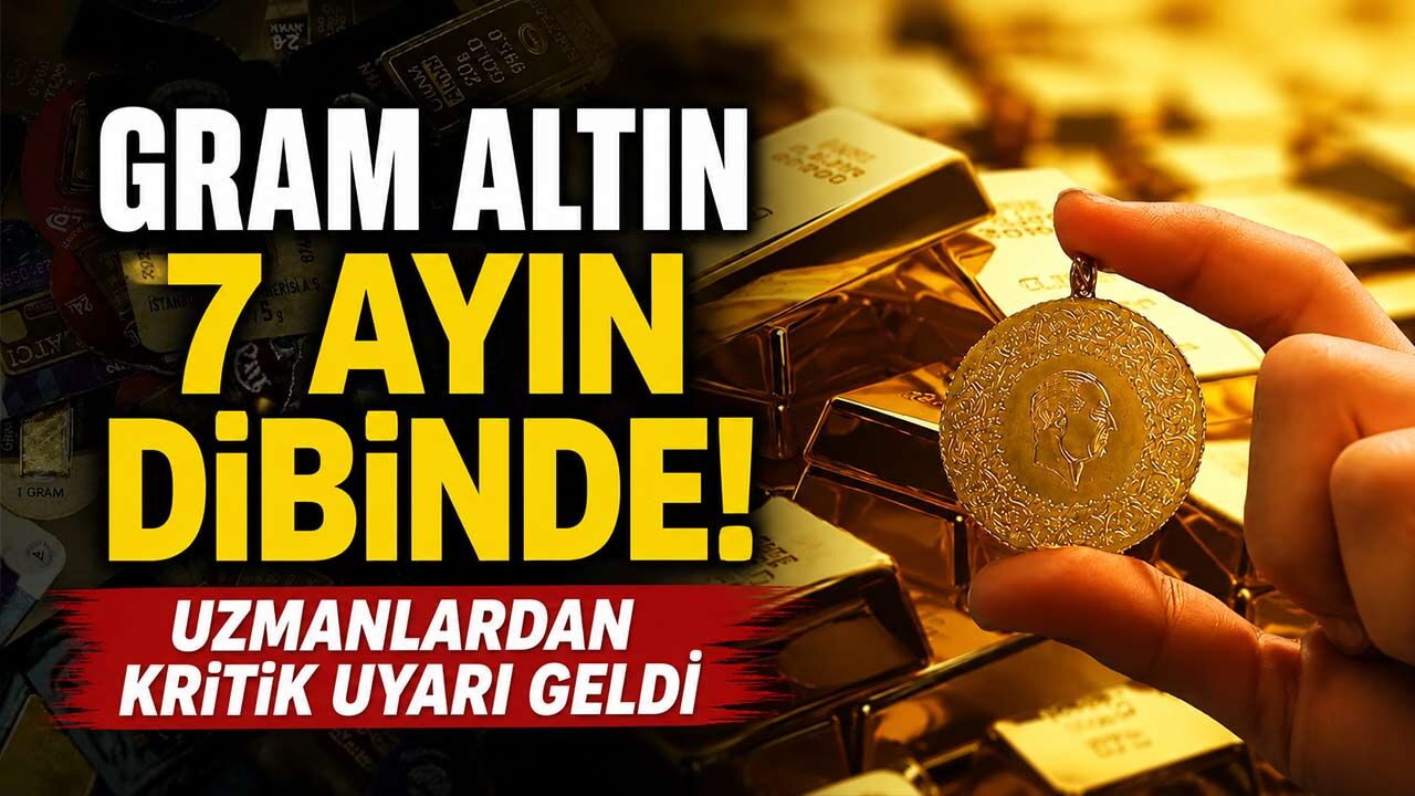 Gram Altın Freni Patlamış Kamyon Gibi! 7 Ayın En Düşük Seviyesine Geriledi!