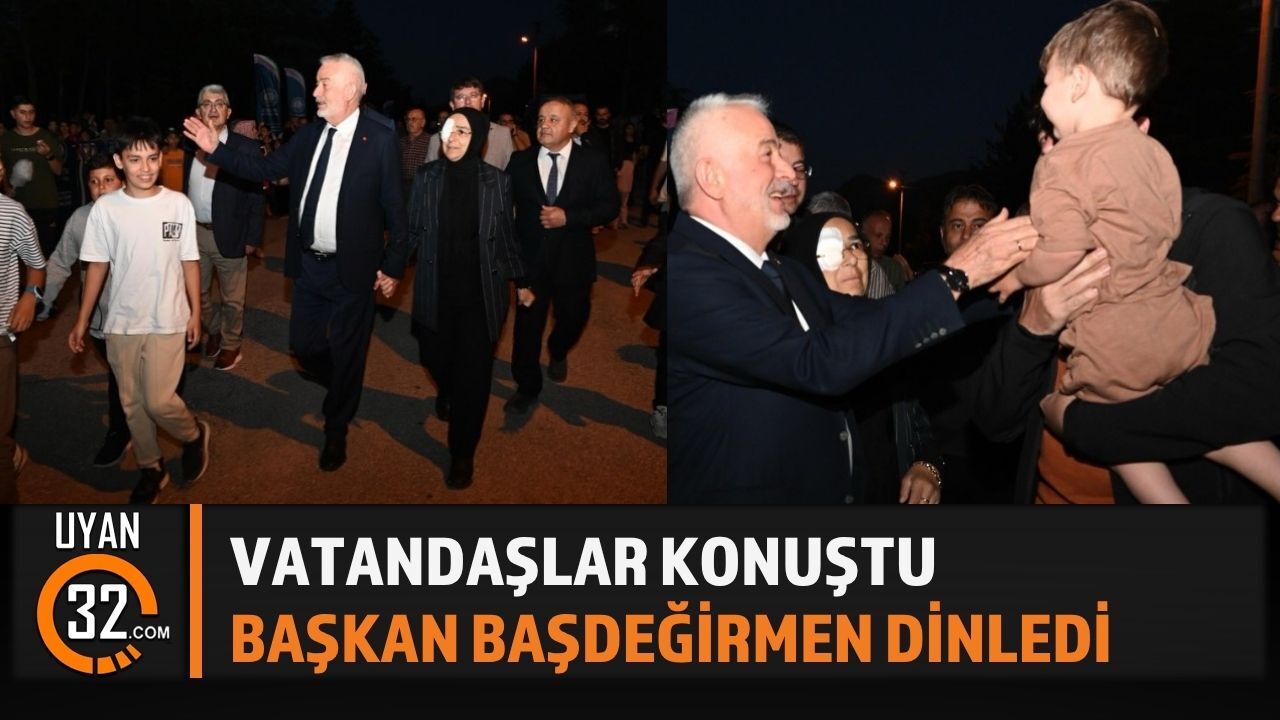 Işıkkent’te Vatandaşlar Konuştu, Başkan Dinledi