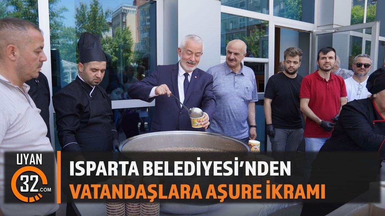 Isparta Belediyesi’nden Muharrem Ayında Aşure İkramı