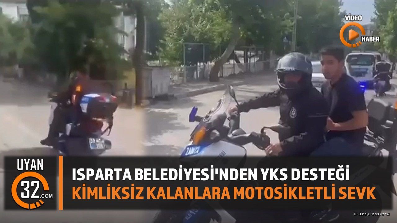 Isparta Belediyesi'nden YKS Adaylarına Sınav Günü Destek