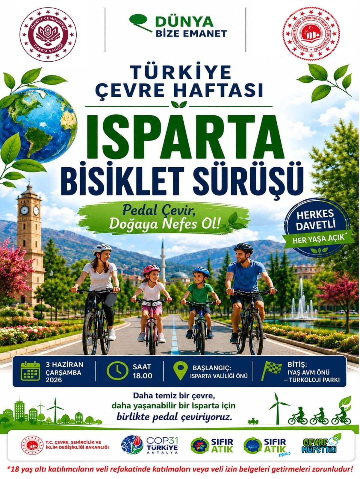 Isparta Bisiklet Yarışı