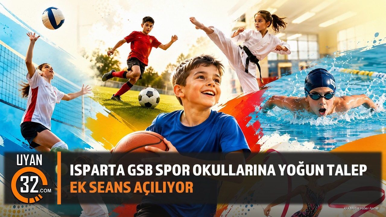 Isparta GSB Spor Okulları Ek Seans Kayıtları Başladı