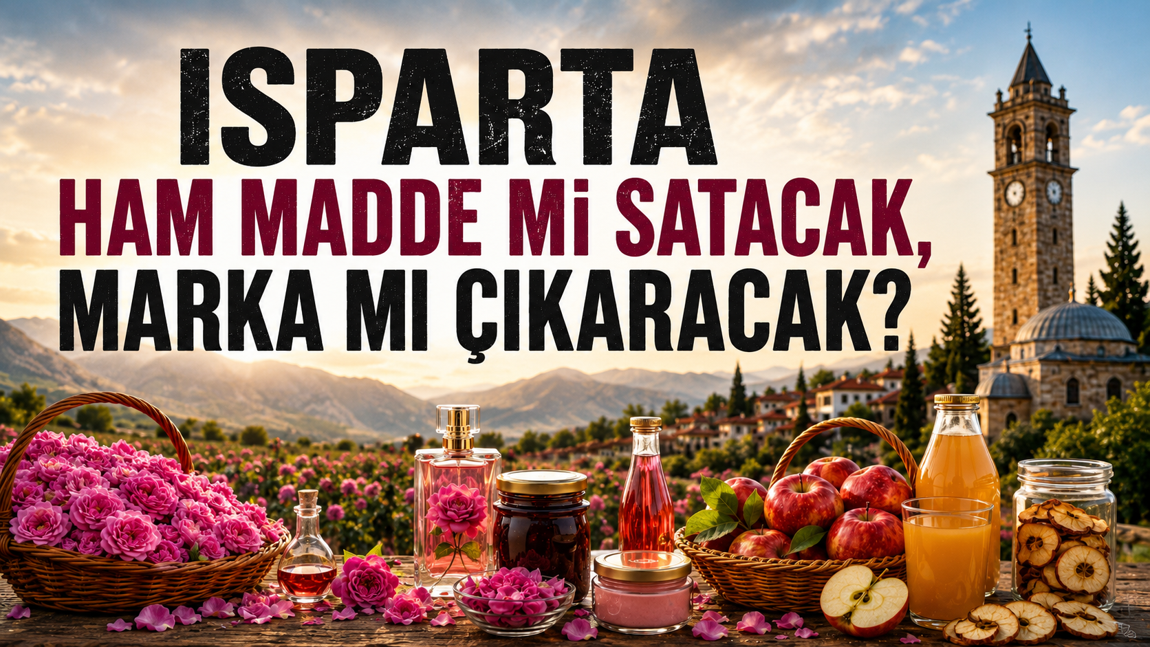 Isparta Ham Madde Mi Satacak, Marka Mı Çıkaracak?