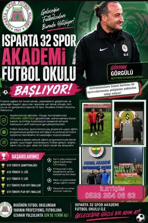 Isparta32 Spor Akademi Okulu