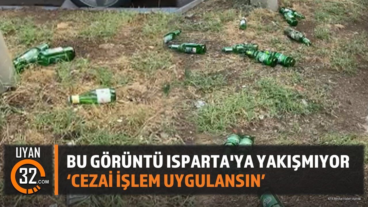 Isparta'da Düğün Salonu Çevresi Atık Kirliliğine Tepkiler Yükseldi