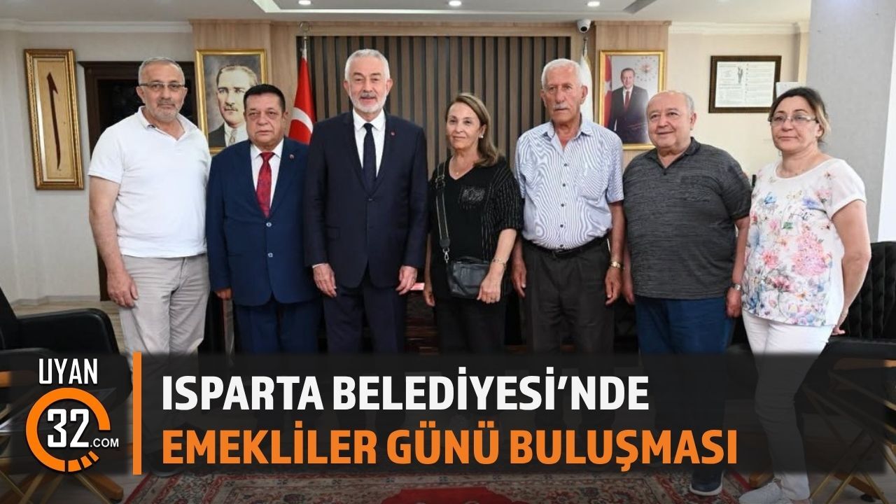 Isparta'da Emekliler Günü Buluşması
