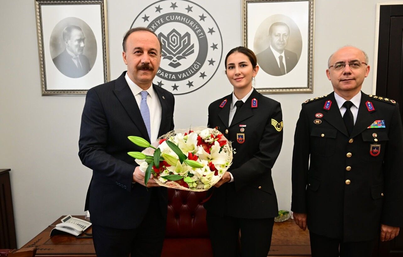 Isparta’da Jandarma Haftası Kapsamında Anlamlı Ziyaret