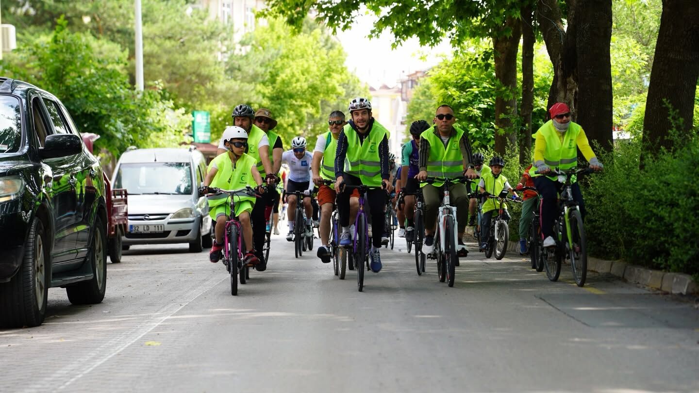 Isparta’da Sağlıklı Yaşam İçin Pedallar Çevrildi (1)
