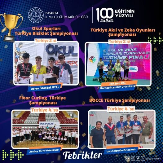 Ispartalı Öğrencilerden Türkiye Çapında Başarı Yağmuru (1)