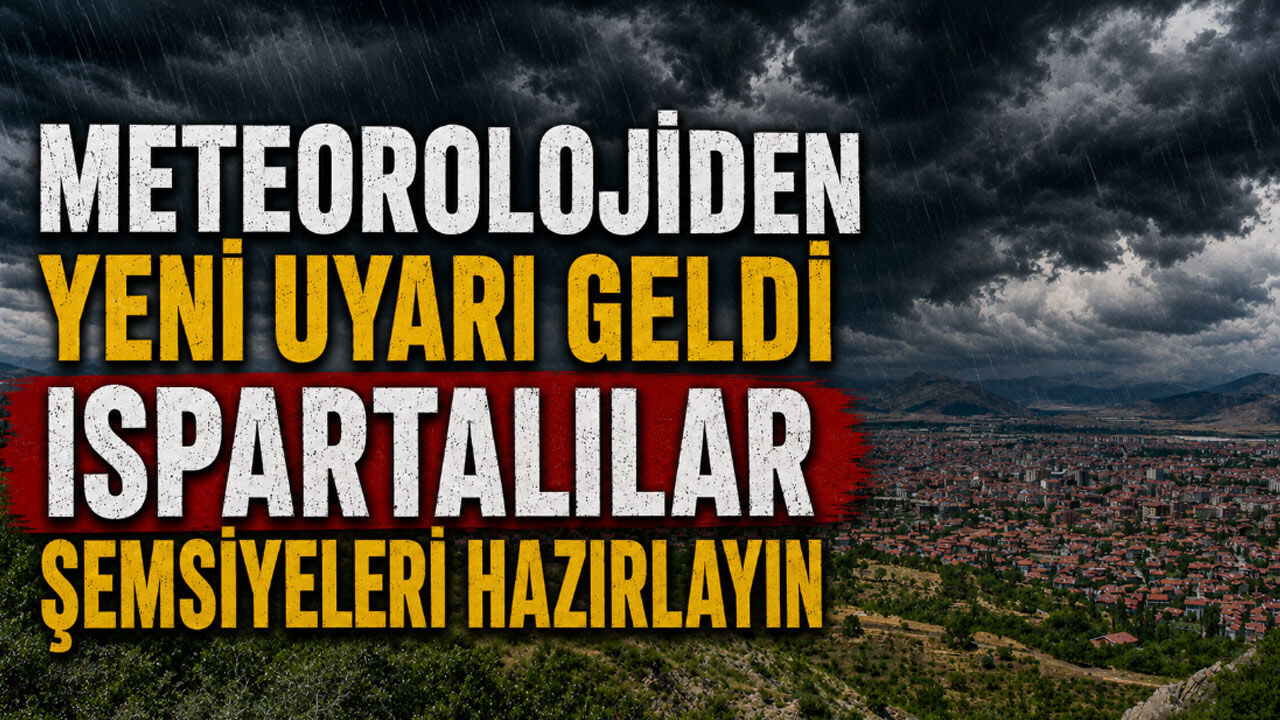 Şemsiyeleri hazırlayın Yağışlı günler geliyor
