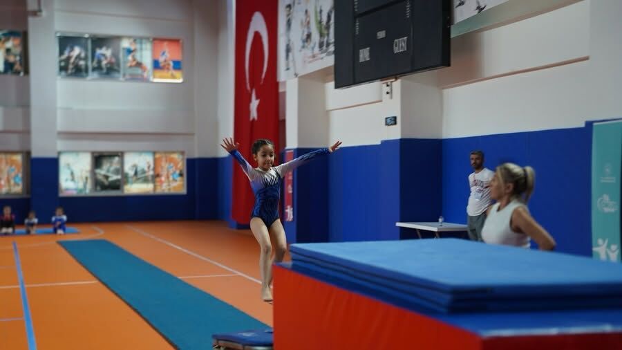 Minik Cimnastikçilerden Büyük Performans (3)