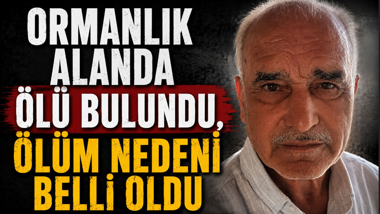 Ormanlık alanda ölü bulundu ölüm nedeni belli oldu