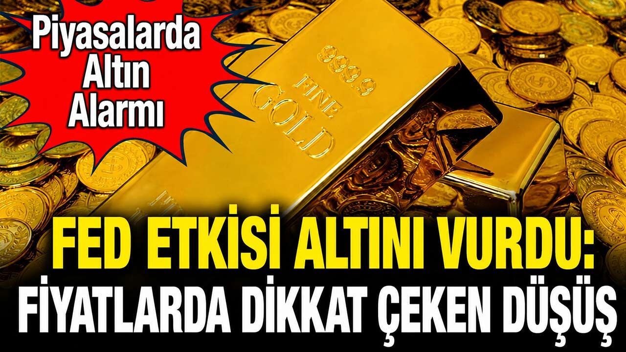 Gram Altın ve Çeyrek Altında Kayıp Büyüyor! İşte Son Rakamlar