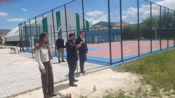 Şarkikaraağaç Myo’ya Yeni Spor Ve Sosyal Alanlar Kazandırılıyor