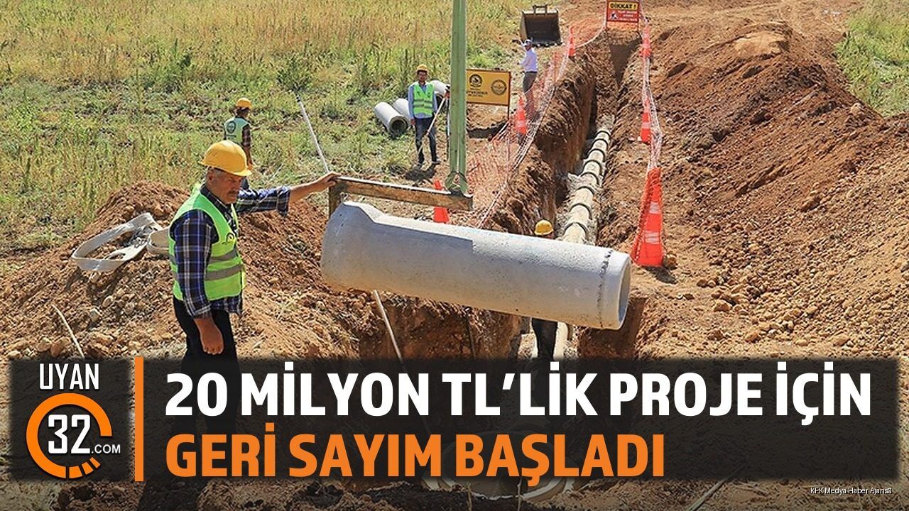 Şarkikaraağaç'ta Bir Köyün Kaderini Değiştirecek Proje