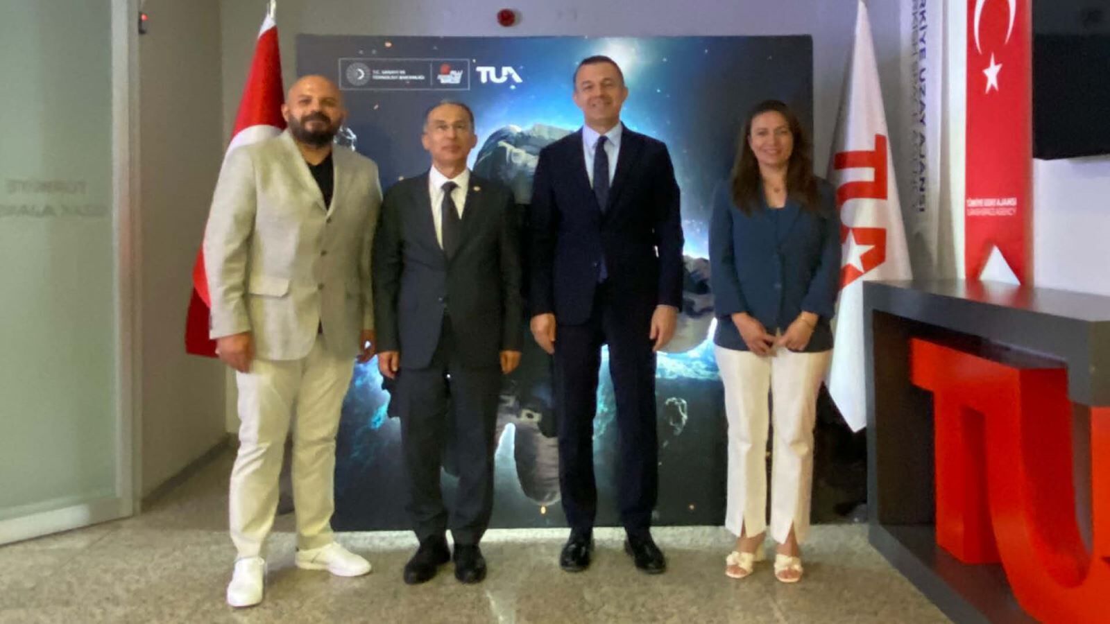 Sdü Ile Türkiye Uzay Ajansı Arasında Stratejik İş Birliği Görüşmesi (2)