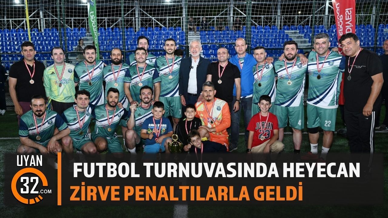 Isparta'da 17. SDÜ Hastanesi Futbol Turnuvası Sona Erdi