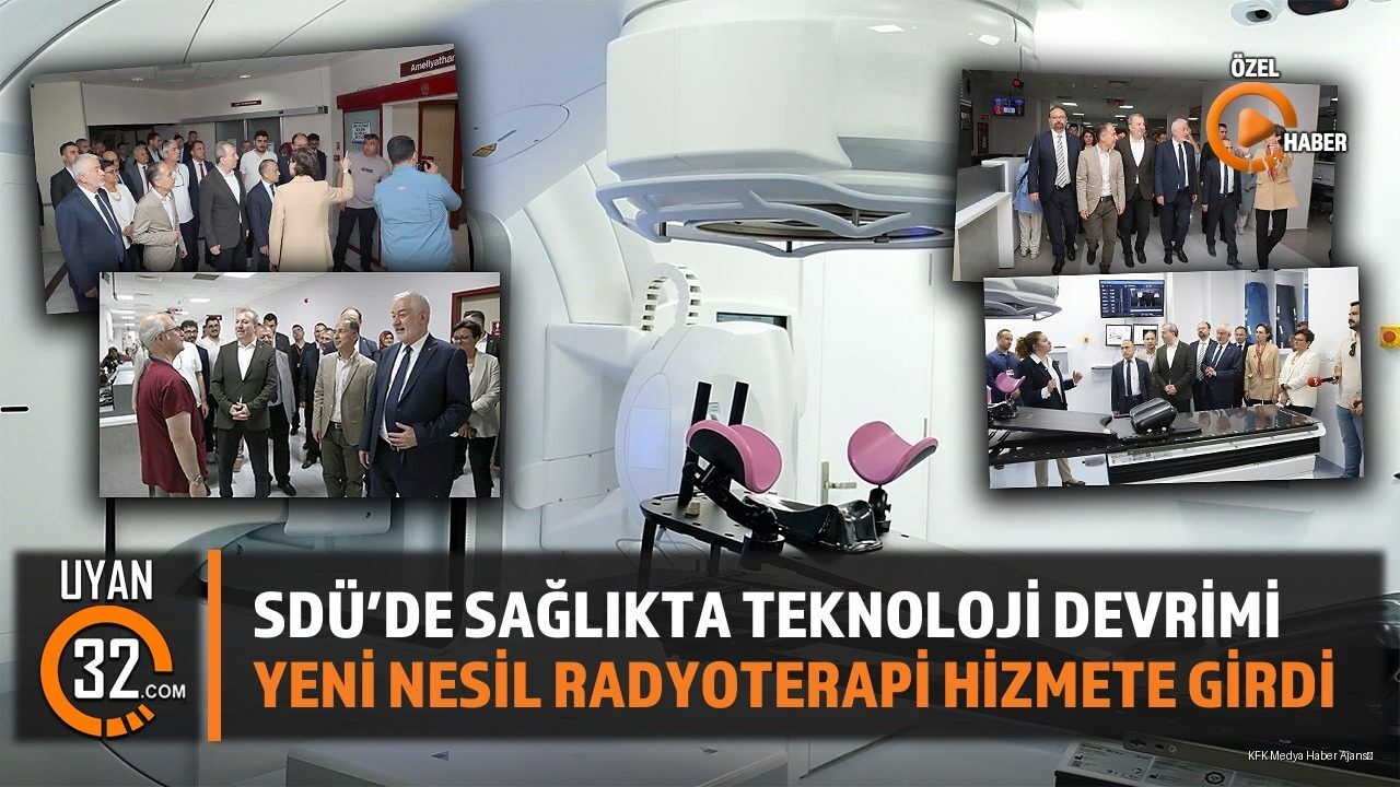 SDÜ'de Sağlıkta Teknoloji Devrimi: Yeni Nesil Radyoterapi Hizmete Girdi