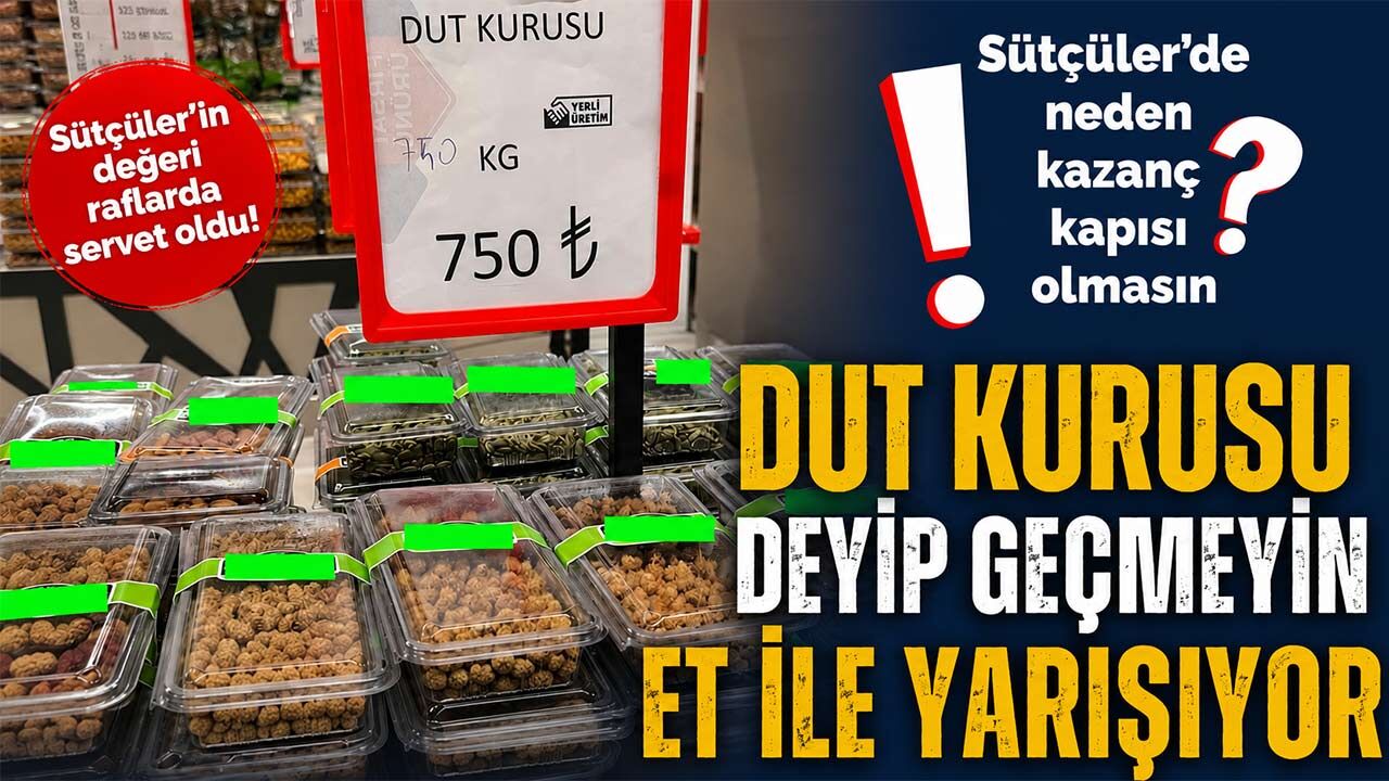Sütçüler'de Yetişiyor, Raflarda Değeri Katlanıyor!