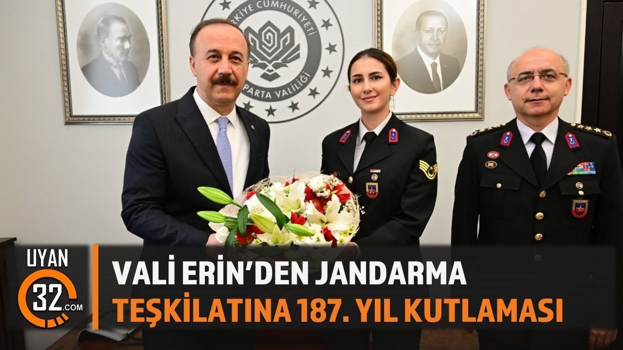 Isparta’da Jandarma’nın 187 Yıllık Gurur Günü