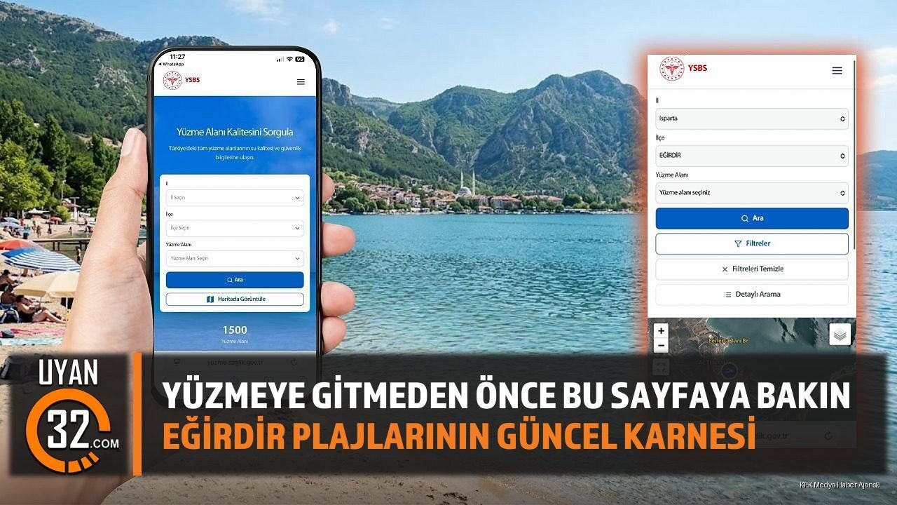 Yüzmeye Gitmeden Önce Bu Sayfaya Bakın: Eğirdir Plajlarının Güncel Karnesi