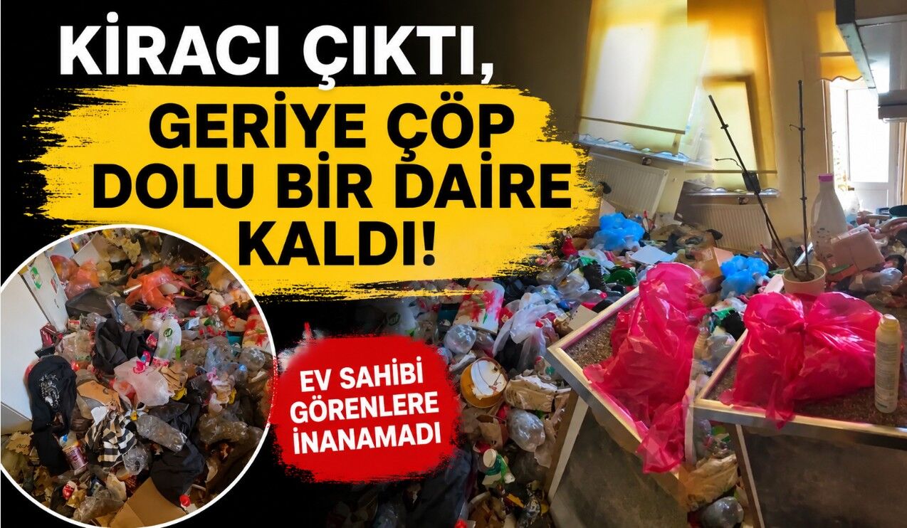 2 Yıllık Kiracının Ardında Bıraktıkları Şok Yarattı
