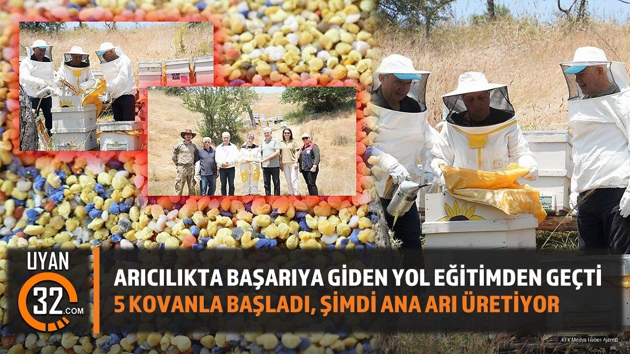 5 Kovanla Başladı, Şimdi Ana Arı Üretiyor