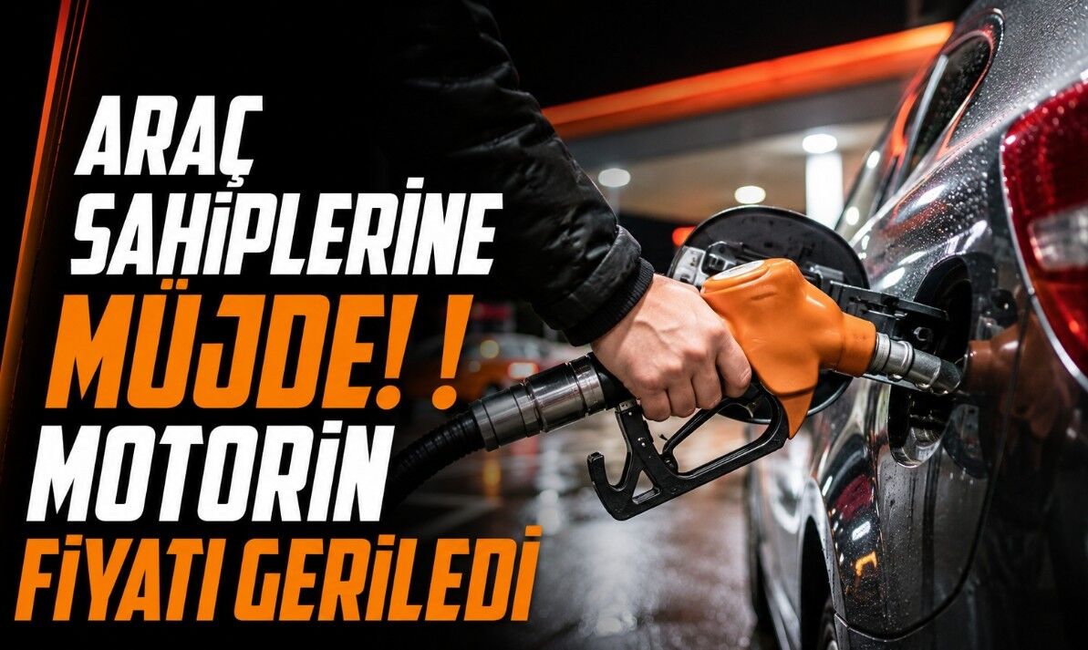 Araç Sahiplerine Müjde! ! Motorin Fiyatı Geriledi
