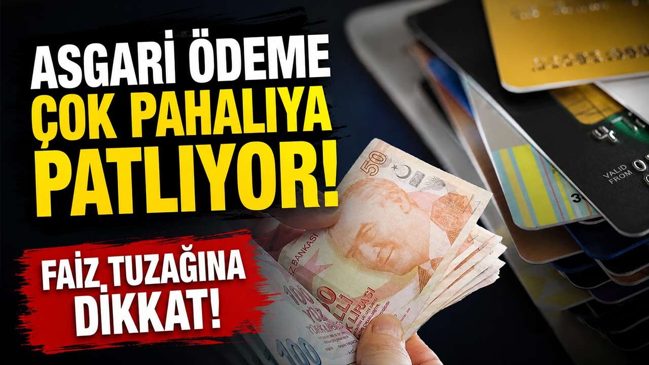 Milyonlarca Kişiyi İlgilendiren Kredi Kartı Gerçeği! Sadece Asgariyi Ödeyenler Ne Kadar Kaybediyor?