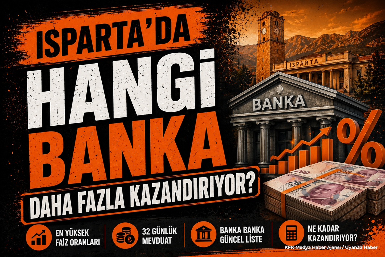 Bankalar Faiz Yarışında: Isparta'da En Yüksek Mevduat Faizini Kim Veriyor?
