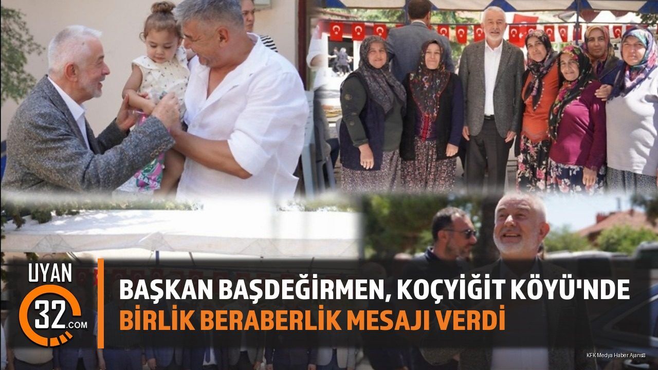 Başkan Başdeğirmen Koçyiğit Köyü'nde Halkla Bir Araya Geldi