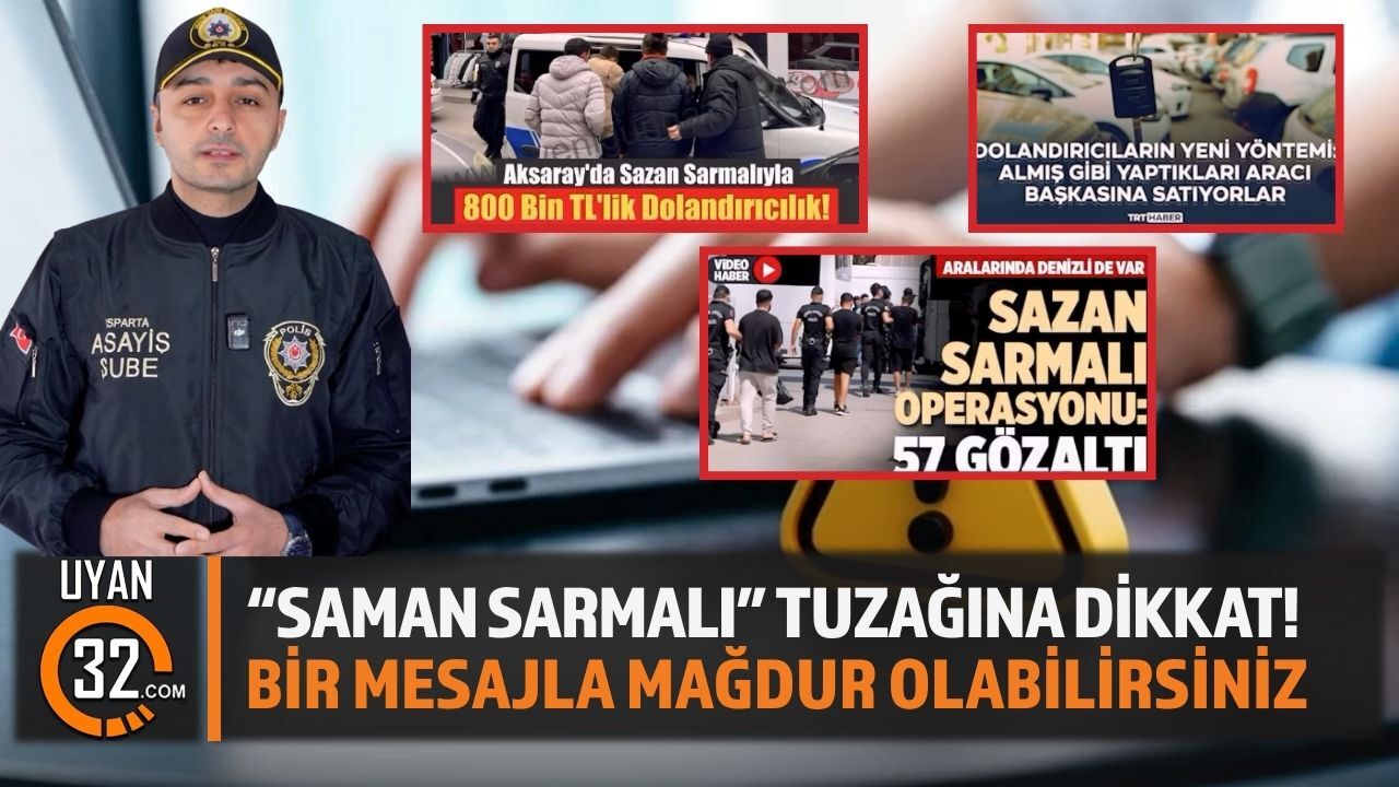 Bir Mesajla Mağdur Olabilirsiniz! Isparta Emniyeti Uyardı
