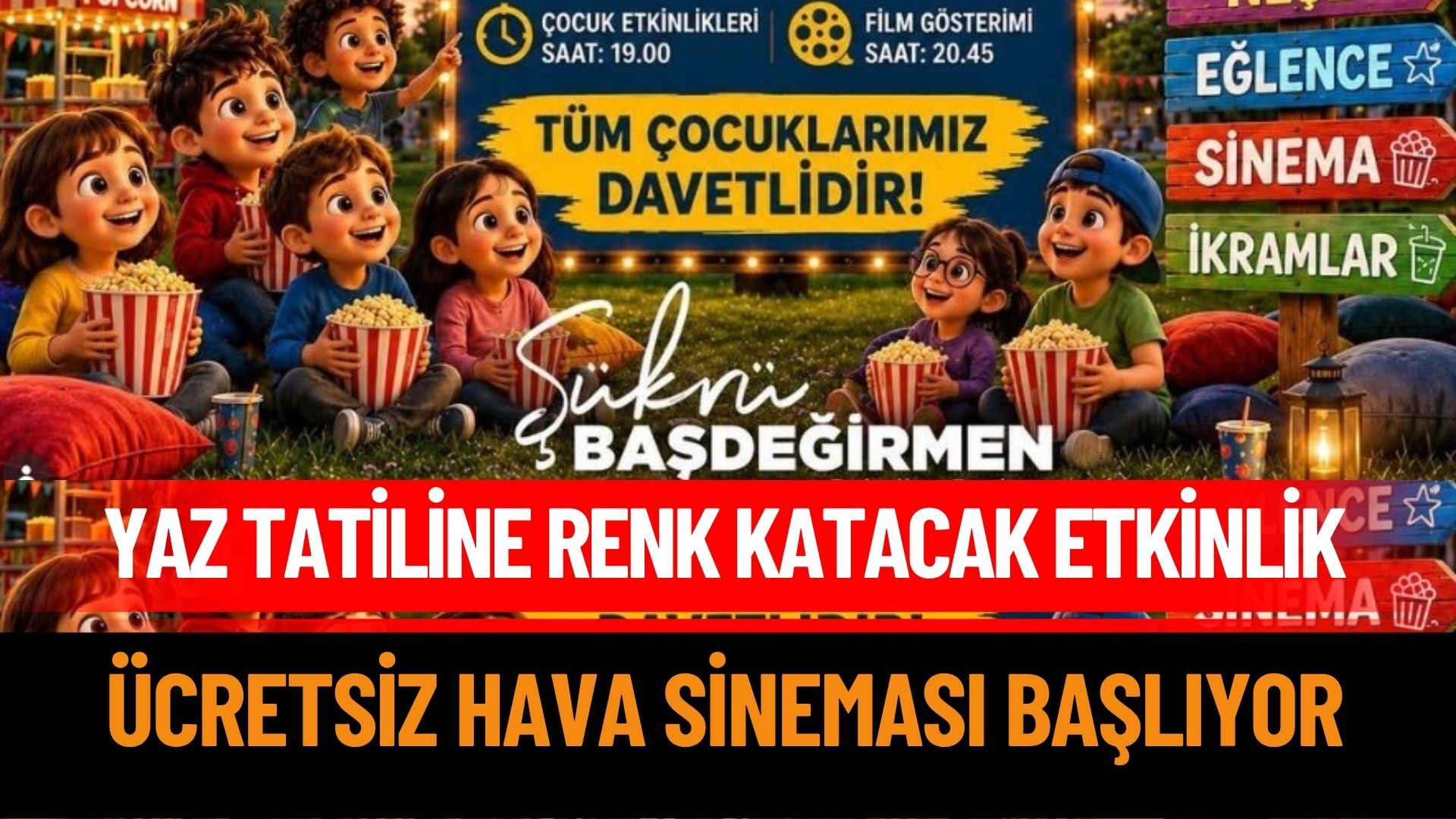 Bu Akşam Bağlar'da Kaçırılmayacak Çocuk Etkinliği!