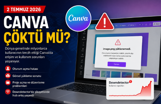 Canva Çöktü mü? 2 Temmuz 2026 Canva'ya Neden Girilmiyor, Sorun Ne Zaman Düzelecek?