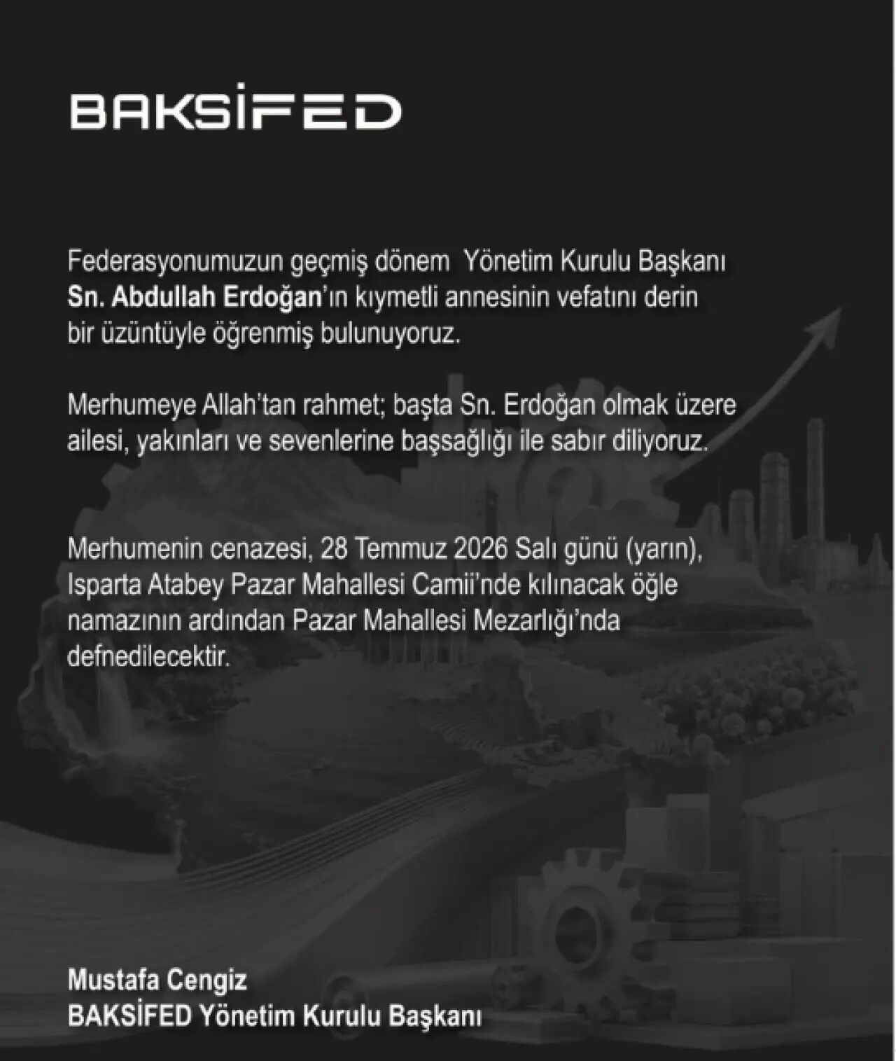 Baksifed vefat
